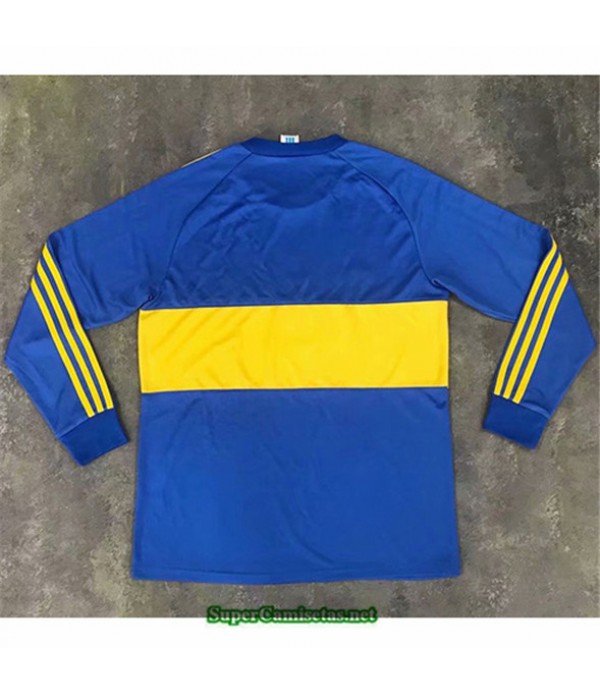 Tailandia Camisetas Clasicas Primera Boca Juniors Hombre Manga Larga 1981