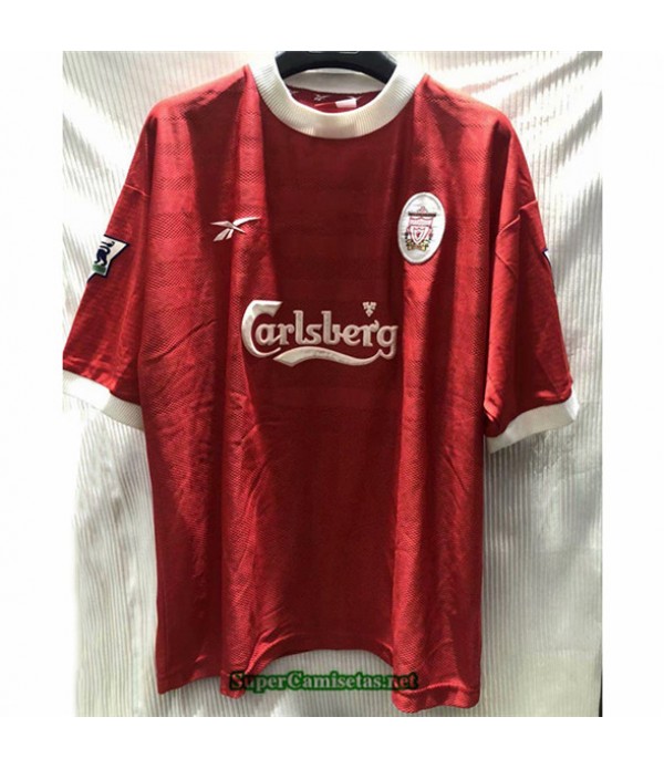 Tailandia Camisetas Clasicas Primera Liverpool Hombre 1998