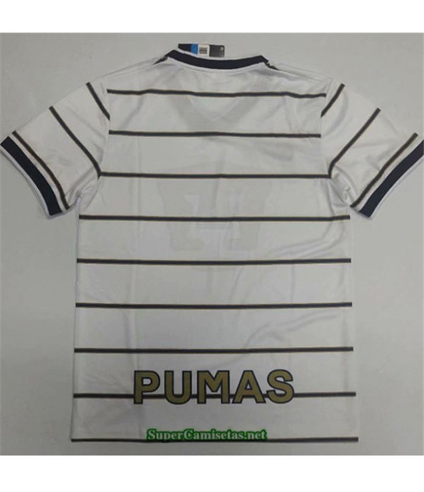 Tailandia Camisetas Clasicas Pumas Blanco Hombre 1997