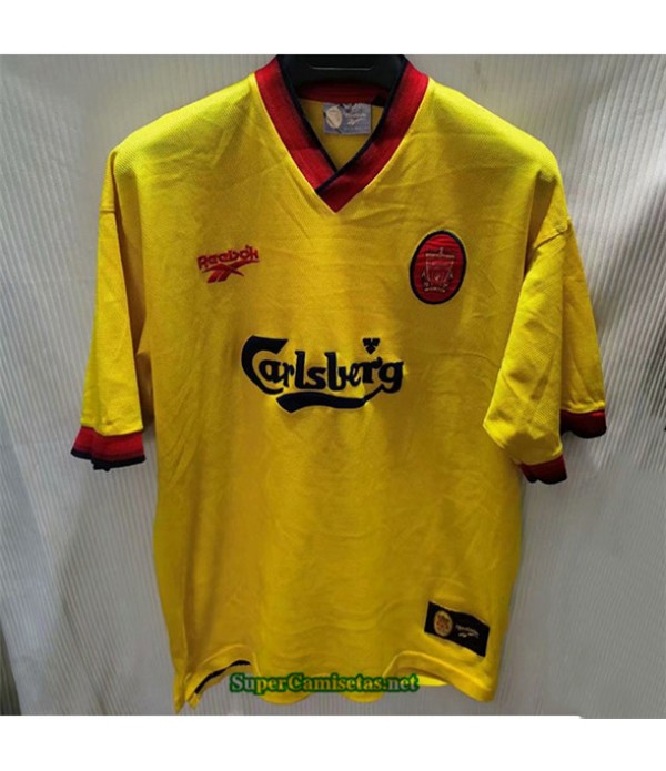 Tailandia Camisetas Clasicas Segunda Liverpool Hombre 1998