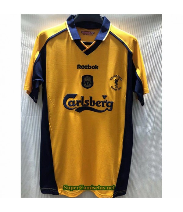 Tailandia Camisetas Clasicas Segunda Liverpool Hombre 2000 01