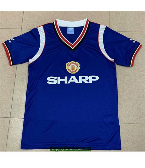 Tailandia Camisetas Clasicas Tercera Manchester United Hombre 1984