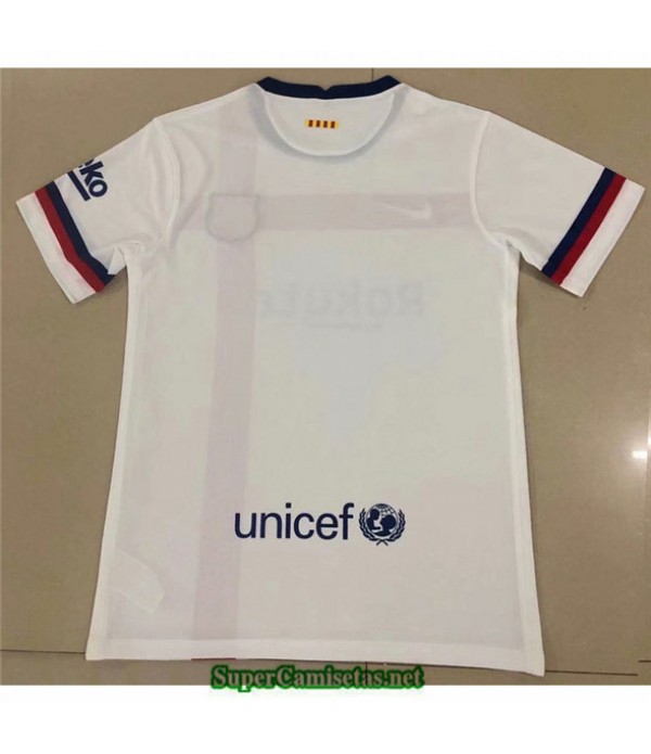 Tailandia Equipacion Camiseta Barcelona Blanco/rojo Classic 2020