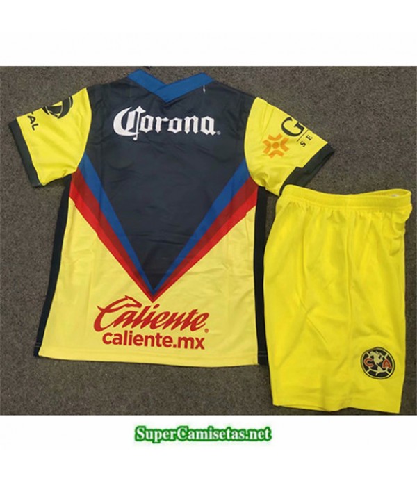 Tailandia Equipacion Camiseta Cf América Niños Amarillo 2020