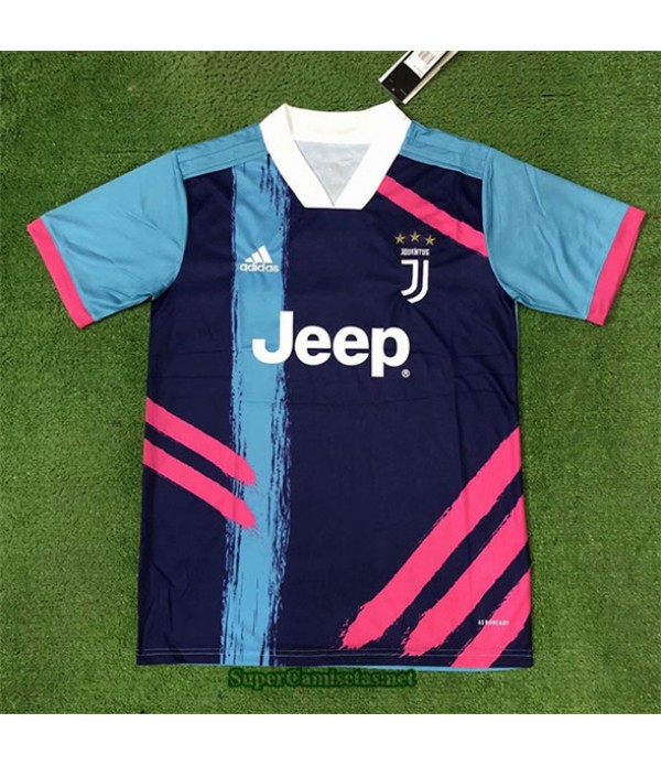 Tailandia Equipacion Camiseta Juventus Azul 2020