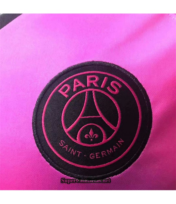 Tailandia Equipacion Camiseta Psg Jordan Rosa 2020