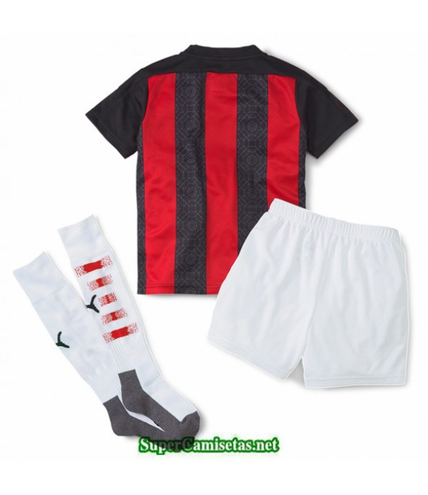 Tailandia Primera Equipacion Camiseta Ac Milan Niños 2020