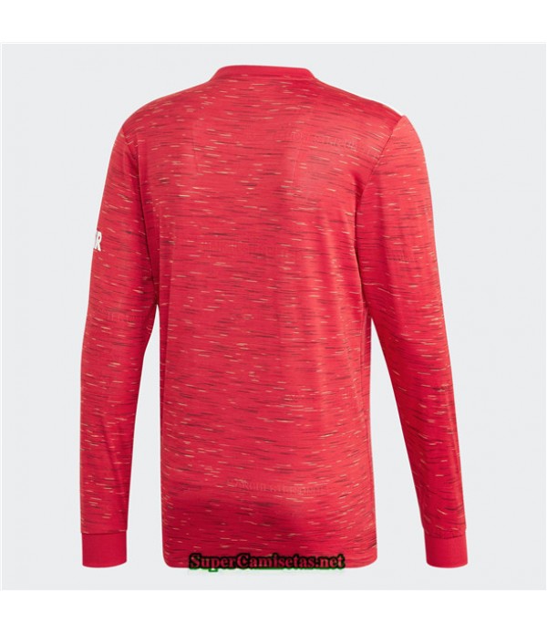 Tailandia Primera Equipacion Camiseta Manchester United Manga Larga 2020