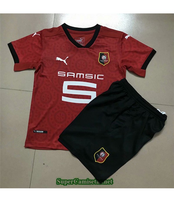 Tailandia Primera Equipacion Camiseta Stade Rennais Niños 2020