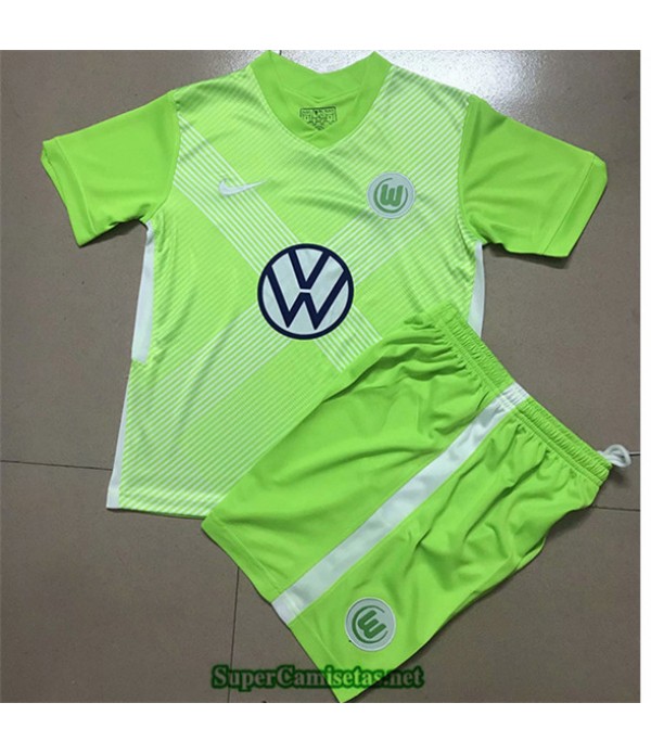 Tailandia Primera Equipacion Camiseta Vfl Wolfsburg Niños 2020