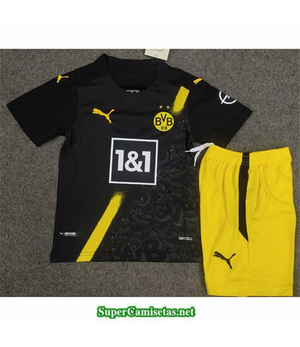 Tailandia Segunda Equipacion Camiseta Borussia Dortmund Niños 2020