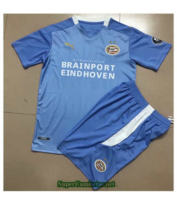 Tailandia Segunda Equipacion Camiseta Psv Eindhoven Niños 2020