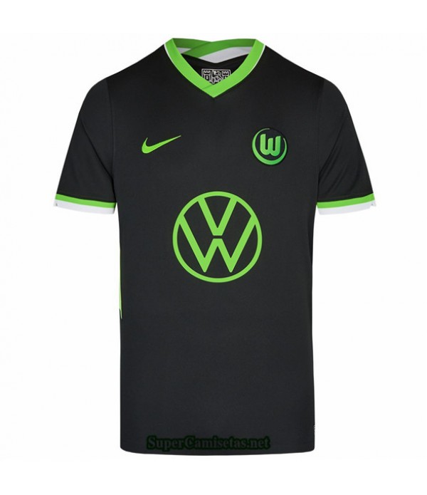 Tailandia Segunda Equipacion Camiseta Vfl Wolfsbur...