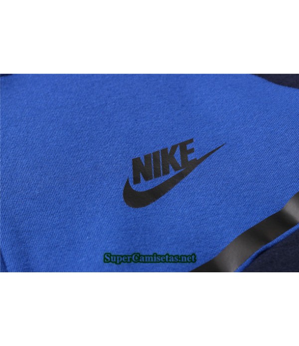 Tailandia Veste Sudaderas De Futbol Nike Azul Oscuro/azul 2020