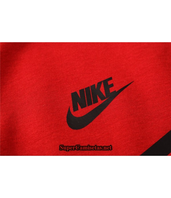 Tailandia Veste Sudaderas De Futbol Nike Rojo/negro 2020