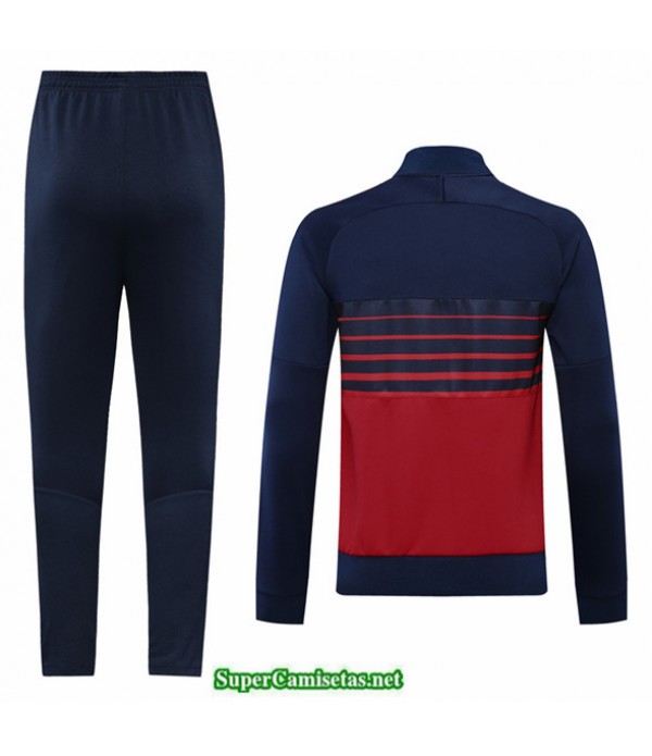 Tailandia Veste Survetement Atletico Madrid Azul Oscuro/rojo 2020