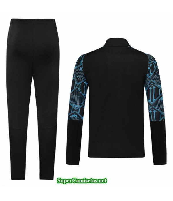 Tailandia Veste Survetement Manchester United Negro 2020
