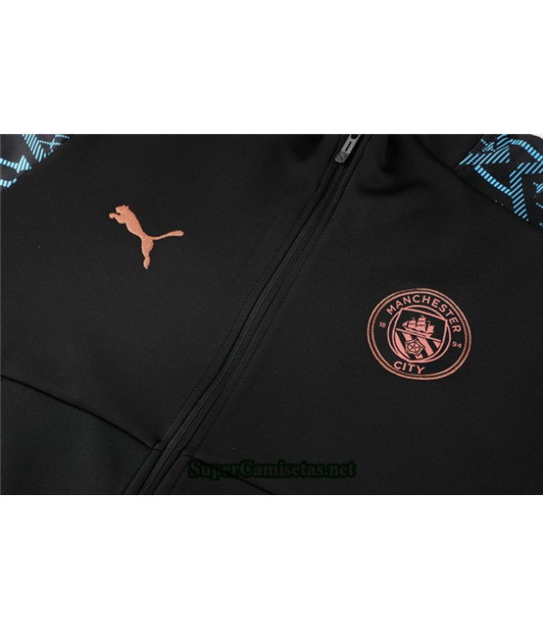 Tailandia Veste Survetement Manchester United Negro 2020