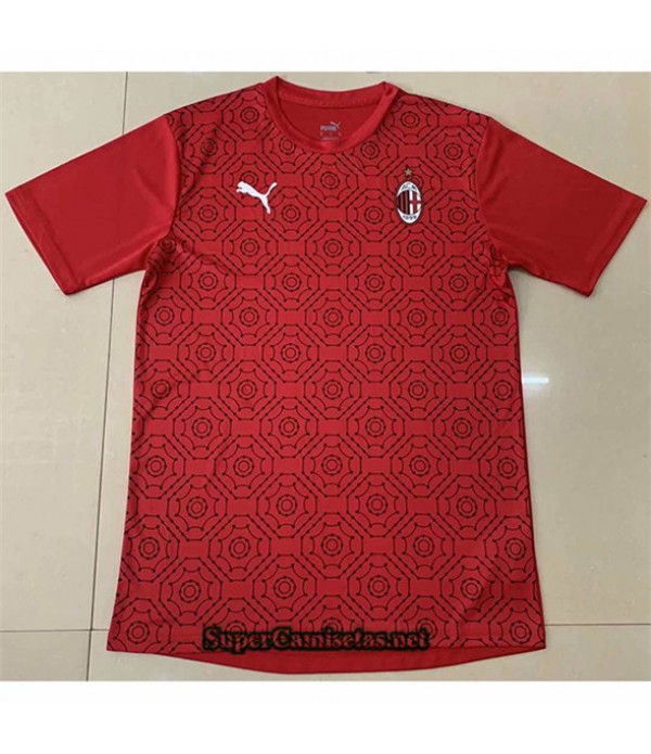 Tailandia Camiseta Ac Milan Training Rojo 2020/21