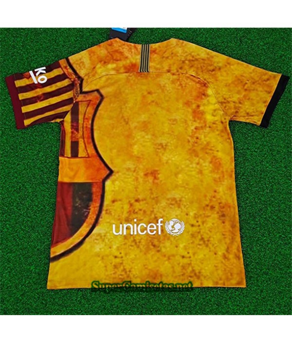 Tailandia Camiseta Barce Amarillo 2020/21