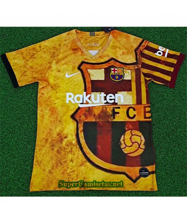 Tailandia Camiseta Barce Amarillo 2020/21