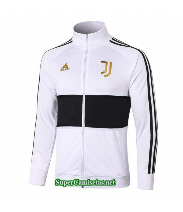 Tailandia Camiseta Juventus Chaqueta Blanco/negro Or Badge Cuello Alto 2020/21