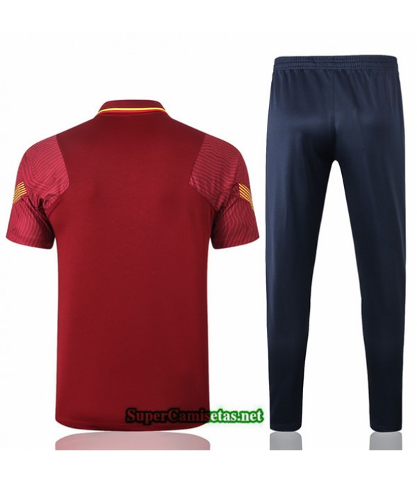 Tailandia Camiseta Kit De Entrenamiento Barcelona Polo Bordeaux 2020/21