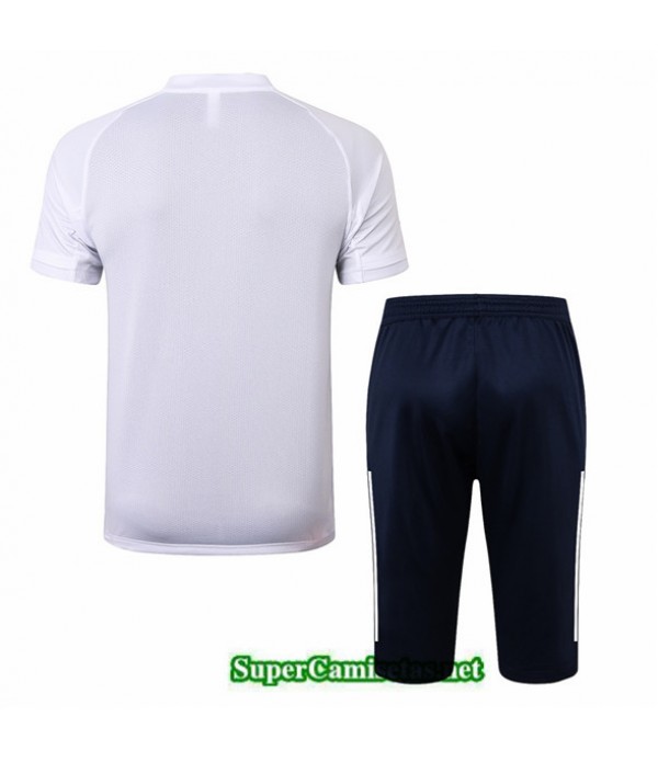 Tailandia Camiseta Kit De Entrenamiento Boca Juniors 3/4 Blanco 2020/21