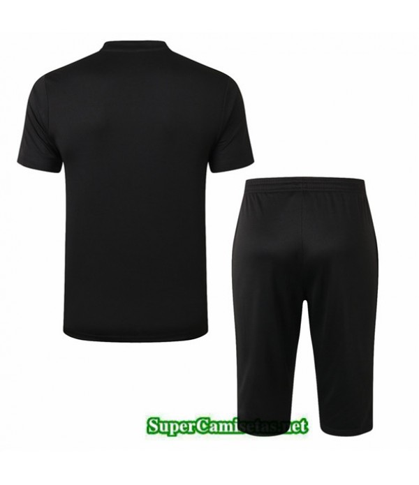 Tailandia Camiseta Kit De Entrenamiento Borussia Dortmund 3/4 Negro 2020/21