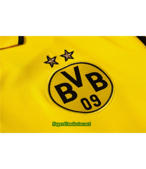 Tailandia Camiseta Kit De Entrenamiento Borussia Dortmund Polo Amarillo 2020/21
