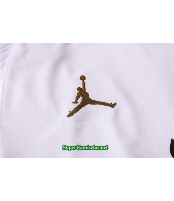Tailandia Camiseta Kit De Entrenamiento Jordan Blanco 2020/21