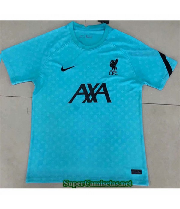 Tailandia Camiseta Liverpool Training Azul 2020/21