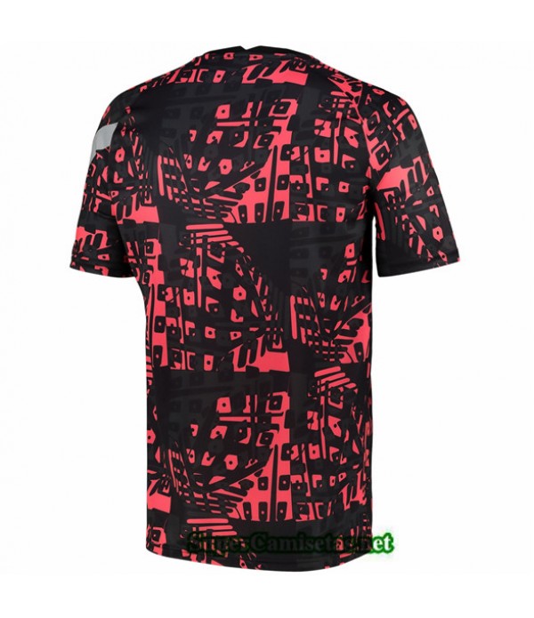 Tailandia Camiseta Liverpool Training Dri Fit Negro/rojo