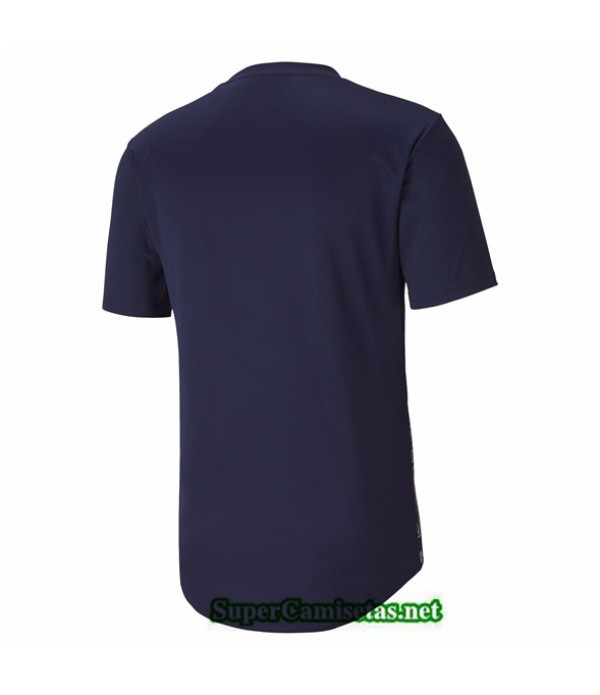 Tailandia Camiseta Maillot De Stade Manchester City Azul Oscuro