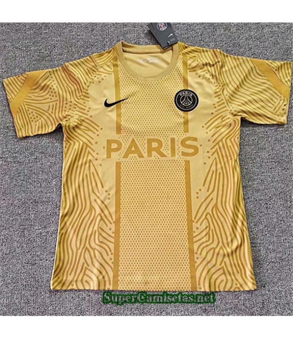 Tailandia Camiseta Psg Training Amarillo 2020/21