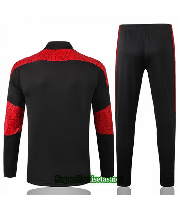 Tailandia Chandal Ac Milan Negro 2020/21