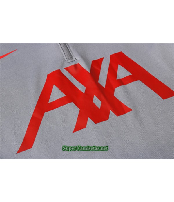 Tailandia Chandal Liverpool Gris Claro 2020/21