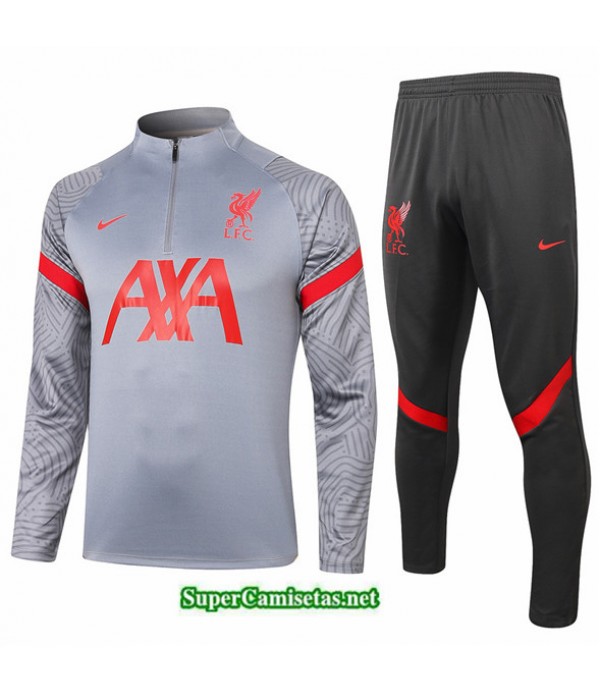 Tailandia Chandal Liverpool Gris Claro 2020/21