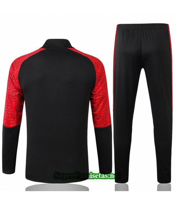 Tailandia Chaqueta Chandal Ac Milan Negro 2020/21