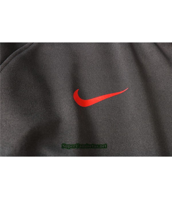 Tailandia Chaqueta Chandal Liverpool Gris Oscuro 2020/21