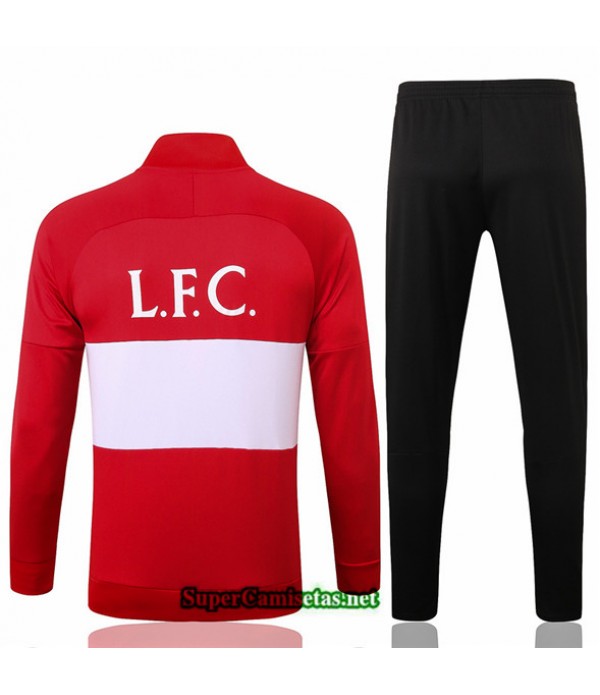 Tailandia Chaqueta Chandal Liverpool Rojo/blanco 2020/21