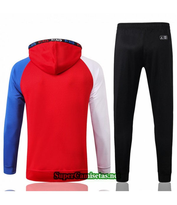 Tailandia Chaqueta Chandal Niños Jordan Sombrero Rojo 2020/21