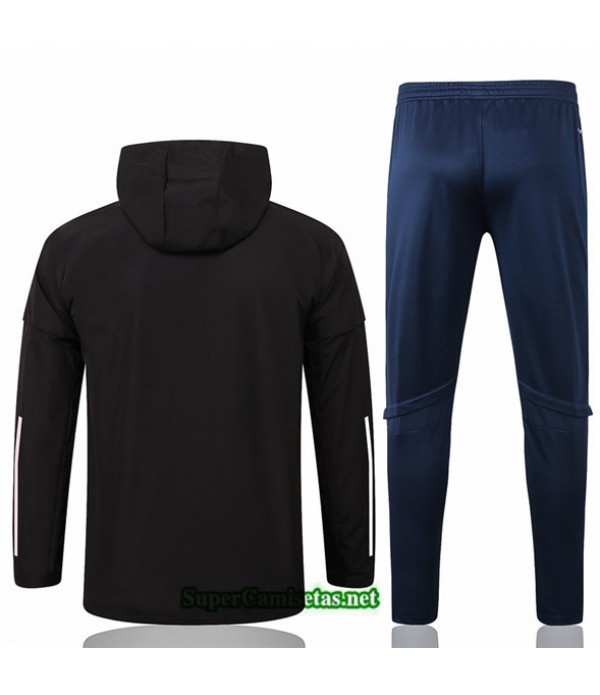 Tailandia Chaqueta Rompevientos Juventus Negro 2020/21
