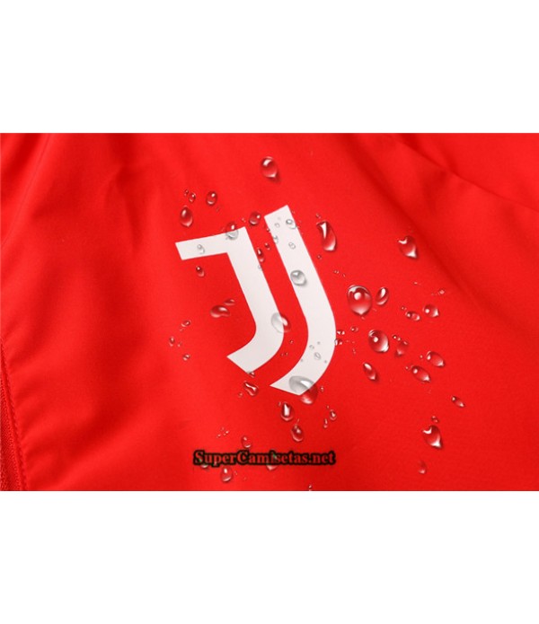 Tailandia Chaqueta Rompevientos Juventus Rojo 2020/21