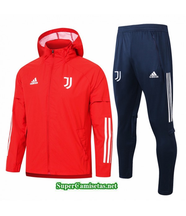 Tailandia Chaqueta Rompevientos Juventus Rojo 2020...