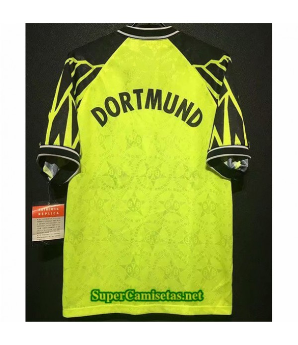 Tailandia Primera Equipacion Camiseta Clasicas Borussia Dortmund Hombre 1994 95