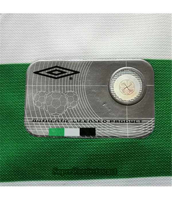 Tailandia Primera Equipacion Camiseta Clasicas Celtic Hombre 2001 03