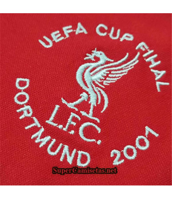 Tailandia Primera Equipacion Camiseta Clasicas Liverpool Hombre 2000 02
