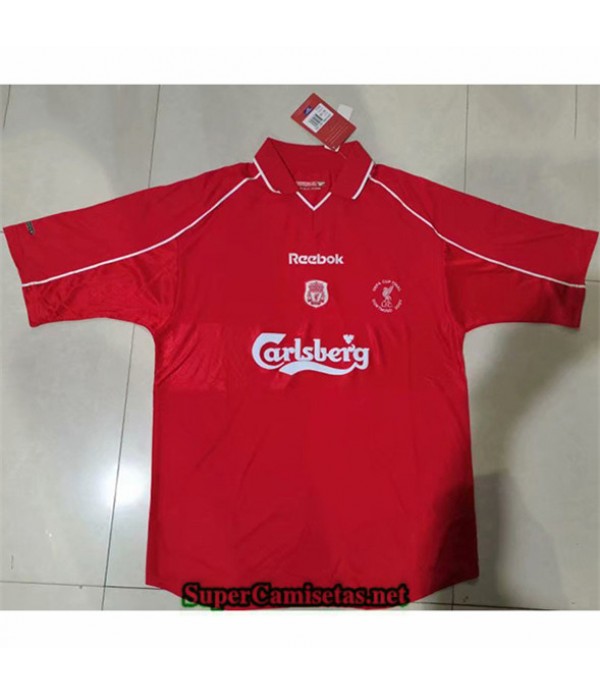 Tailandia Primera Equipacion Camiseta Clasicas Liverpool Hombre 2000 02