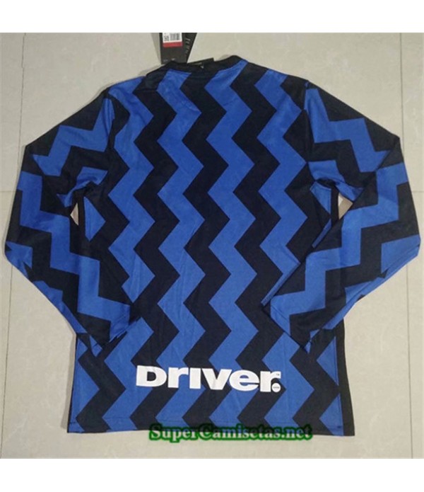 Tailandia Primera Equipacion Camiseta Inter Milan Manga Larga 2020/21
